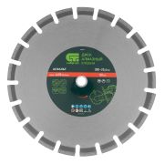 Диск алмазный 350 х 25.4 мм, «Асфальт», сухой/мокрый рез Сибртех