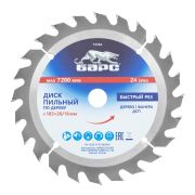 Пильный диск по дереву 185 x 20/16 мм, 24 твердосплавных зуба Барс