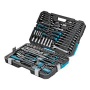 Набор инструментов, 1/4«, 1/2», CrV, 120 зубьев, 115 предметов Gross