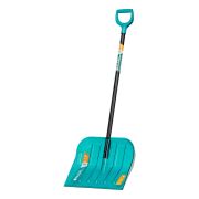 Лопата для уборки снега поликарбонат, 460х400х1400 мм, алюминиевый черенок, LUXE Palisad