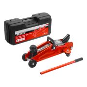 Домкрат гидравлический подкатной, 2 т, 135-320 мм, в пласт. кейсе MTX