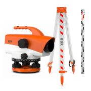 Комплект оптический нивелир RGK C-32 с поверкой + штатив S6-N + рейка RGK TS-7