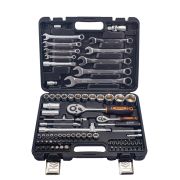 Набор инструментов, 1/2«, 1/4», в кейсе 82 предм Вихрь