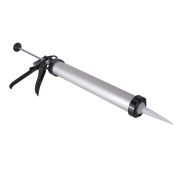 Пистолет для герметика алюминиевый закрытый 600мл Вихрь