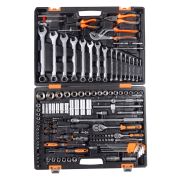 Набор инструментов, 1/2«, 1/4», CrV, в кейсе 151 предмет Вихрь