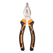 Плоскогубцы (пассатижи), 160мм., никелированные, двухкомпонентные рукоятки, Вихрь