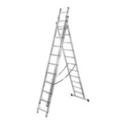 Лестница алюминиевая трехсекционная ВИХРЬ ЛА 3х12