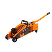 Домкрат гидравлический подкатной ДМК-2,5ФК (2,5 т, 140-390 мм, с фиксатором, в кейсе) Вихрь