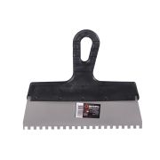 Шпатель ВИХРЬ 6х6 мм, зубчатый, нержавейка, пластик, 250мм